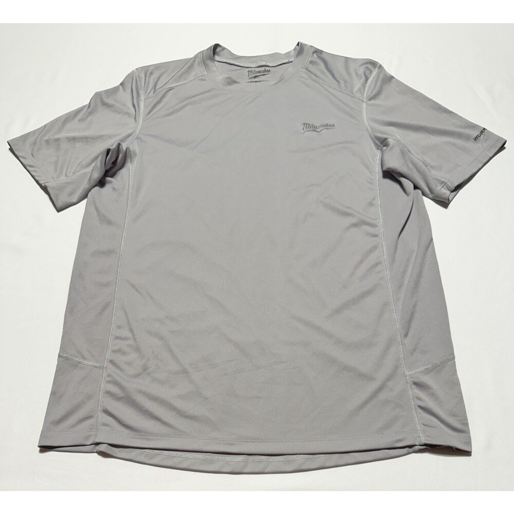 Milwaukee Workskin Short Sleeve Performance Work Shirt Workwear Tee Mens Large